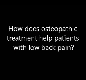 How Osteopathy Provides Amazing Pain Relief